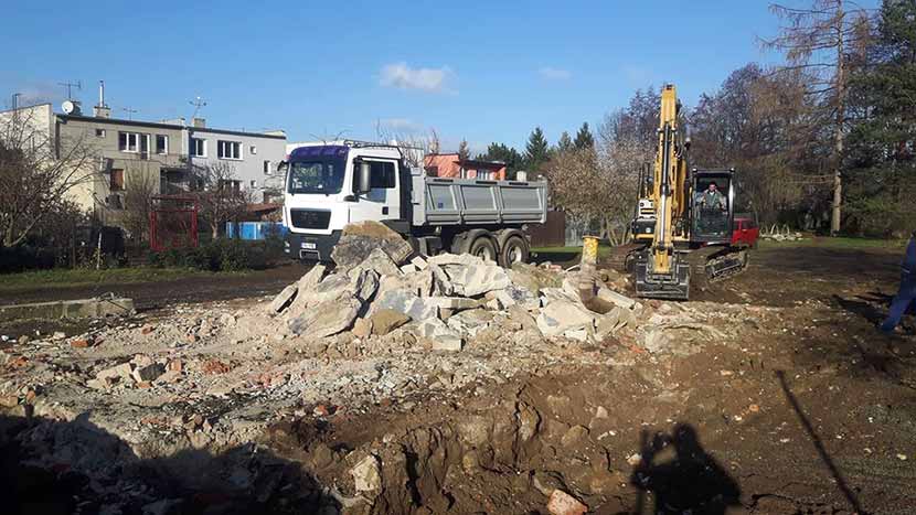 Demolice staré kotelny 5